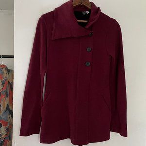 Ibex Reese Merino Wool Cardigan Sweater Size Small